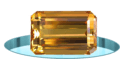 Golden Topaz-3 Carat