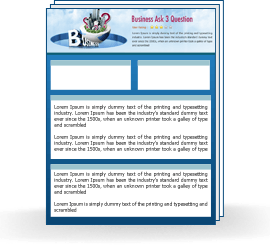 Business Ask 3 Questions