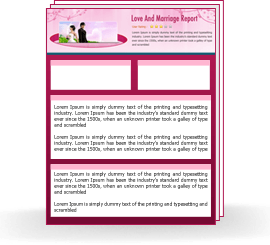 Love and Marriage prospects