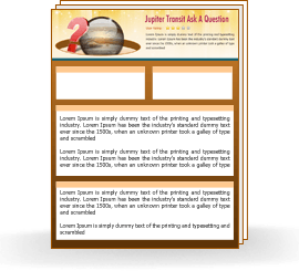 Jupiter Transit Report