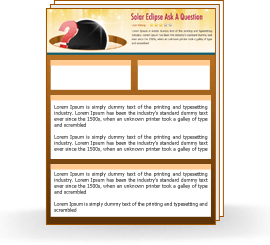 Solar Eclipse Ask a Question