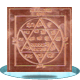 Saraswati Yantra - Copper
