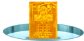 Ketu Yantra - Gold Plated